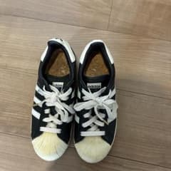 adidas SUPERSTAR ブラック ホワイト 23cmのサムネイル