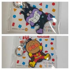 [room様専用]セット販売　アンパンマン　ばいきんまん　ラバーマスコットのサムネイル