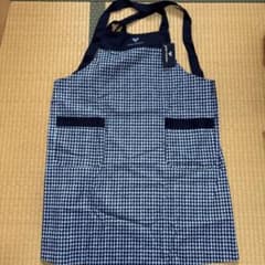 新品未使用 MARIO VALENTINO 千鳥格子エプロン レトロ - メルカリ