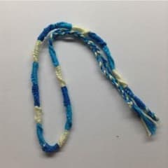 ミサンガ 青白のサムネイル