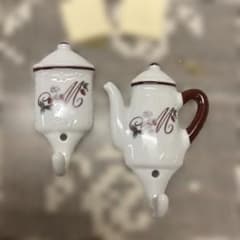 マニーロココ 陶器フック コーヒーポット キャニスター メーカー廃盤品