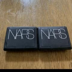 NARS シングルアイシャドウ　オレンジ　ピンク　ラメマット