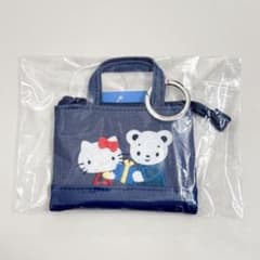 新品未使用】 ファミリア キティコラボ ミニデニムバッグ 青 - メルカリ