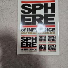 SPHERE of INFLUENCE ステッカーシートのサムネイル