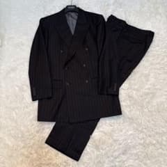 美品】バーバリーロンドン ダブル スーツセットアップ ストライプ