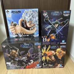 一番くじ ワンピース 未来島エッグヘッド A賞B賞C賞ラストワン賞 4点