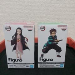 귀멸의 칼날 Figuno 준몬 탄지로 슌몬 禰豆子 피규어 2종 세트