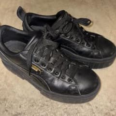 PUMA Mayze Classic Wns 黒 23cm