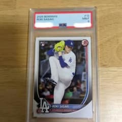 2025 Bowman Roki Sasaki PSA 9 RCのサムネイル
