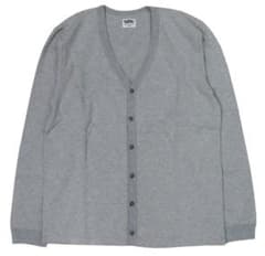 Pherron's グレー Vネック カーディガンのサムネイル
