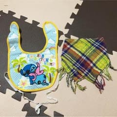 スタイ2枚セット  スティッチ・PartyPartyのサムネイル