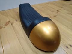 希少♪極美品♪GB250クラブマン用ブルックランズシート♪当時物♪ゴールド 希少♪極美品♪GB250クラブマン用ブルックランズシート♪当時物