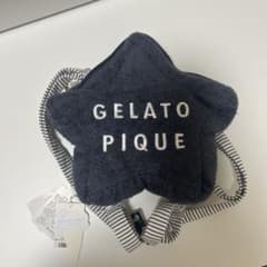 【新品タグ付き】GELATO PIQUE 星型リュック ネイビー　ジェラピケのサムネイル