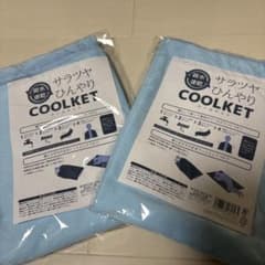 吸水速乾サラツヤひんやりクールケット 2個セットのサムネイル