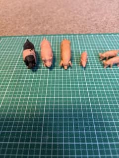 BRITAINS LTD ミニチュア豚 フィギュア ヴィンテージ - 3
