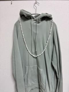RAF SIMONS 04SS 宗教期 ネックレス フーディー 46 白ビーズのサムネイル