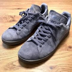 adidas STAN SMITH スエード ダークグレー 27.5cmのサムネイル