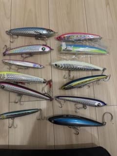 ヒラマサ　ルアーセット　バッグ付きのサムネイル