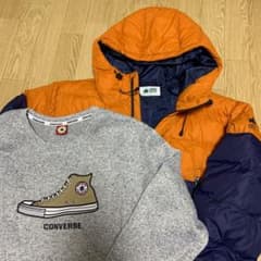 LOGOSアウターとCONVERSEトップスのサムネイル