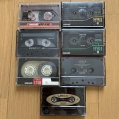 カセットテープ マクセル ハイポジ 7本セット 使用済 ジャンク - メルカリ