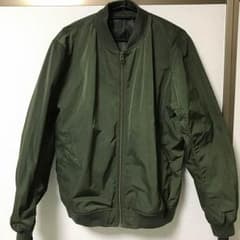 GU 大人気 ブルゾン ma-1 カーキのサムネイル