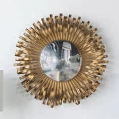 ミラー モダン ゴールド アルミ 壁飾り ウォールデコ 花びら AN-44404 ミラー モダン ゴールド アルミ 壁飾り ウォールデコ 花びら AN-44404