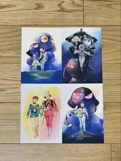 신극장판☆케로로 군조]×[기동전사 건담] 콜라보 엽서 4종 세트