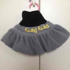 ぽぶさん専用★PARTY PARTY 美品★モコモコスカート 90のサムネイル