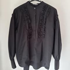 未使用　セオリーリュクスVALENTINE SHIRTフリル 白38 ブラウス 25SS セオリーリュクス Cotton Valentine Shirt フリル - メルカリ