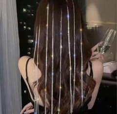 ラインストーン ヘアクリップ 2本セットのサムネイル