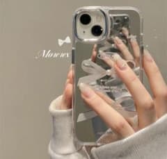 iPhone 16 Pro Max用ケース リボン ミラーデザインのサムネイル
