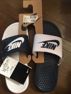 23cm 白紺 NIKE ナイキ ベナッシ 新品 国内正規品のサムネイル