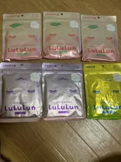 LuLuLun 地域限定 フェイスマスク 6点セットのサムネイル