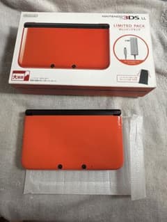Nintendo 3DS LL 本体 オレンジ×ブラックのサムネイル