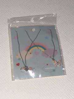 WEGOペアネックレス ハート 羽根 蝶々のサムネイル