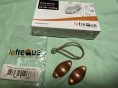 リーフレック(レッドブラス 33mm)+専用バンド(ゴールドイエロー)のサムネイル