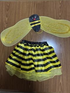 ハチ コスチューム 羽根付きスカート セットのサムネイル