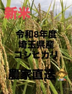 新米　令和8年度 埼玉県産 コシヒカリ 農家直送のサムネイル