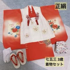 七五三 2歳 3歳 正絹 アンティーク 着物 被布 バッグ 草履 セット 七五三 3歳 正絹 着物 被布 バッグ 草履 セット - メルカリ