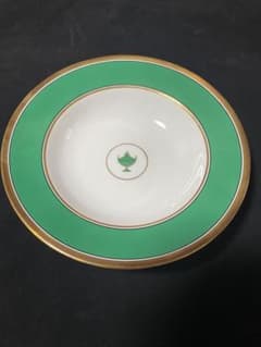 新品・未使用、完品ジノリ　インペログリーン　20Φcmスープ皿（パスタ皿） リチャードジノリ インペログリーン 20cm 深さ5cmスープ&サラダ皿
