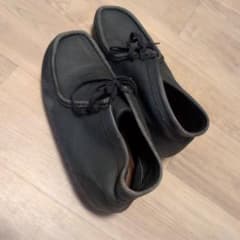 Clarks Wallabees 紺色 メンズ ブーツのサムネイル