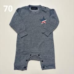 SHISKY グレー ロンパース 70のサムネイル
