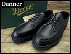 新品 ダナー ブローガン 茶芯 モカシン レザー シューズ 黒 27.0 ③