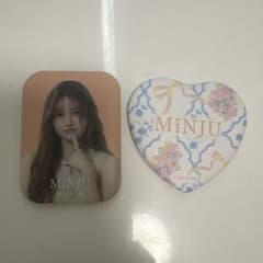 ILLIT MINJU 缶バッジ 2種セット - メルカリ
