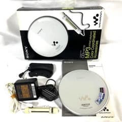 [상자 포함] SONY 휴대용 CD 플레이어 MP3 대응 D-NE730