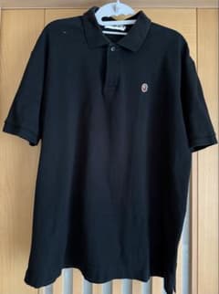 A Bathing Ape ポロシャツ L A BATHING APE ポロシャツ ブラック Lサイズ - メルカリ