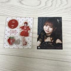 イコラブ 大場花菜 アクスタ とくべチュ 生写真 黒衣装 - メルカリ