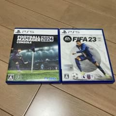 PS5 Football Manager 2024 & FIFA 23 セット