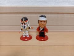 橋本真也選手とハヤブサ選手のフィギュアセットのサムネイル