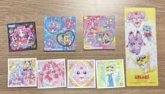 名探偵プリキュア　ラウンドワンコラボ　クリアチケット +シール・ステッカーセットのサムネイル